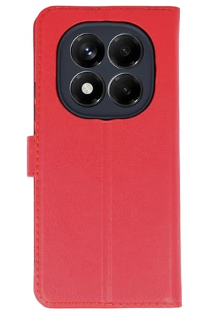 Mey İthalat® Redmi Note 15 Pro 5G Trend S Plus Kapaklı Kılıf - Kırmızı