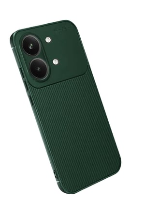 Mey İthalat® Poco X8 Pro Max Auto Focus Karbon Kapak - Koyu Yeşil