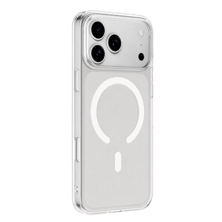 Mey İthalat® iPhone 18 Pro Max Combo Sert Şeffaf Magsafe Kapak - Şeffaf