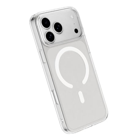 Mey İthalat® iPhone 18 Pro Max Combo Sert Şeffaf Magsafe Kapak - Şeffaf