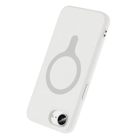 Mey İthalat® iPhone 17E Z Silikon Magsafe Kapak - Beyaz