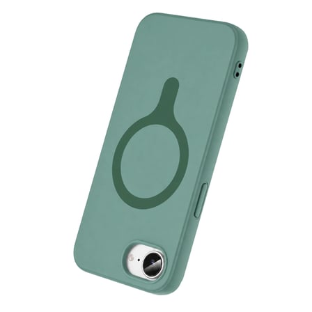 Mey İthalat® iPhone 17E Z Silikon Magsafe Kapak - Yeşil