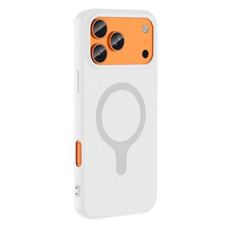 Mey İthalat® iPhone 18 Pro Max/17 Pro Max Z Silikon Magsafe Kapak - Beyaz