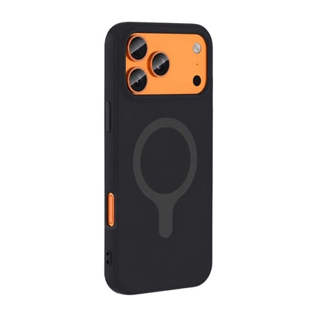 Mey İthalat® iPhone 18 Pro Max/17 Pro Max Z Silikon Magsafe Kapak - Siyah