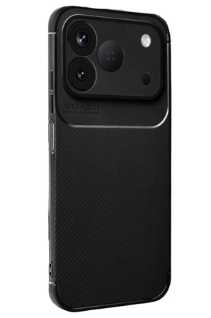 Mey İthalat® Tecno Spark 50 4G Auto Focus Karbon Kapak - Siyah