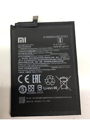 Mey İthalat® Note 9s (BN55) Batarya Pil