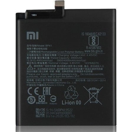 Mey İthalat® Mi 9T (BP41) Batarya Pil 4000 mAh
