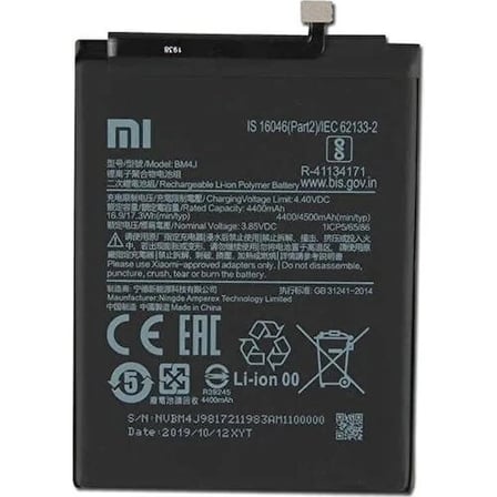 Mey İthalat® Redmi Note 8 Pro (BM4J) Batarya Pil 4500 mAh