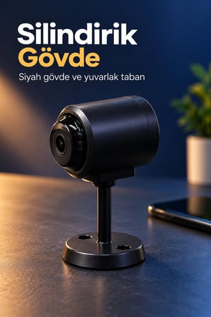 Mey İthalat® Kablosuz Ağ Bağlantılı Ayaklı Güvenlik Kamerası