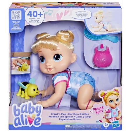Mey İthalat® Hasbro Baby Alive Emekleyen Bebeğim