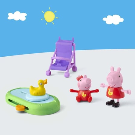 Mey İthalat® F2189 Peppa Pig Anıları Oyun Seti +3 yaş