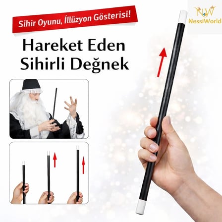 Mey İthalat® Hareket Eden Sihirli Değnek Çubuk 24 cm