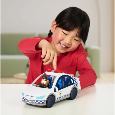 Mey İthalat® Sesli ve Işıklı 1 Figürlü Polis Arabası
