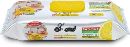 Mey İthalat® Mutfak Temizlik Havlusu 50 Adet Limon