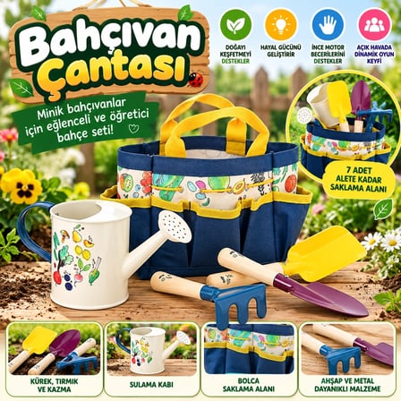 Mey İthalat® Bahçıvan Çantası