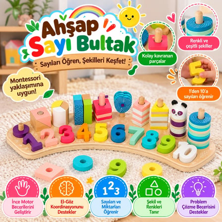 Mey İthalat® Ahşap Sayı Bultak