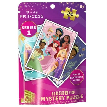 Mey İthalat® Princess Seri 1 Prime 3D Mystery Puzzle 24 Parça