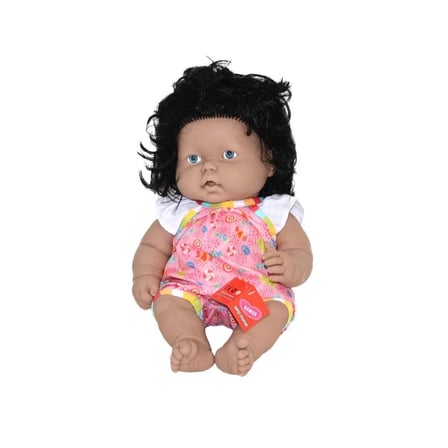 Mey İthalat® 5108 Gamze Tombul, Konuşan Saçlı Bebek 40 cm