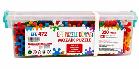 Mey İthalat® 472 MOZAİK PUZZLE BÜYÜK (240PCS)