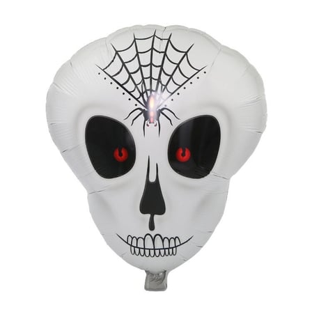 Mey İthalat® Örümcek Ağ Desenli İskelet Folyo Balon