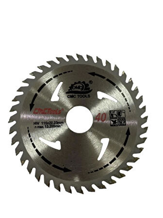 CEYLAN ADAM CMC 4180 Elmas Daire Testere 115X22,2 mm 40 Diş