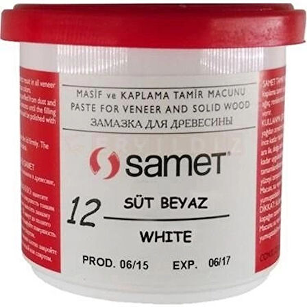 Samet Süt Beyaz Tamir Macunu 200 gr