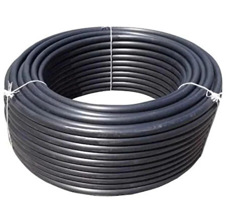 CEYLAN ADAM Ege Yıldız 25 mm 10 Atü Siyah Kangal Boru 100 Metre