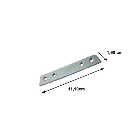 Gönye Düz Tip No:4 ( 5 Adet )