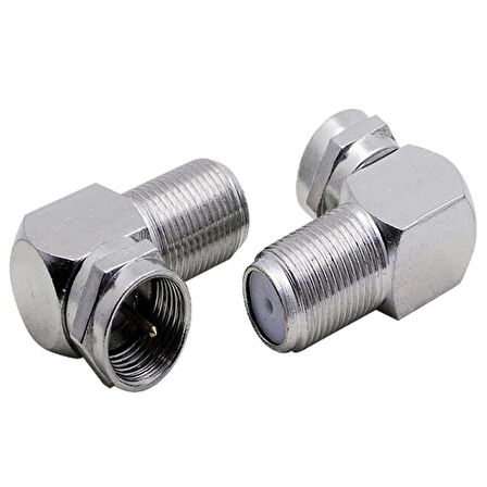 L 90 Derece Çevirmeli Konnektör ( 2 Adet )