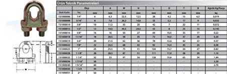 M6 Klemens ( 5 Adet )