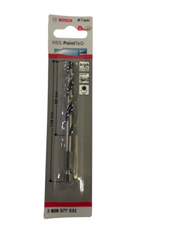 Bosch Pointteq Altıgen Şaftlı Hss Matkap Ucu 7 mm