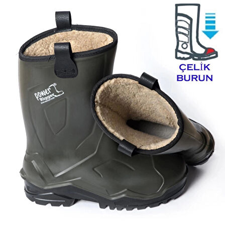 CEYLAN ADAM Pollyboot Power Rigger Çizme Çelik Burunlu 49 Numara