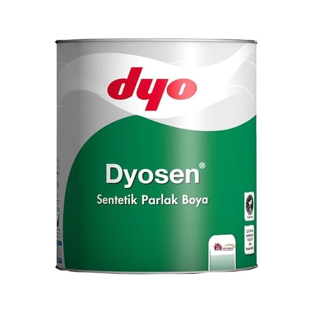 Mey İthalat® sen Sentetik Parlak Boya 0,75 LT Havai Mavi