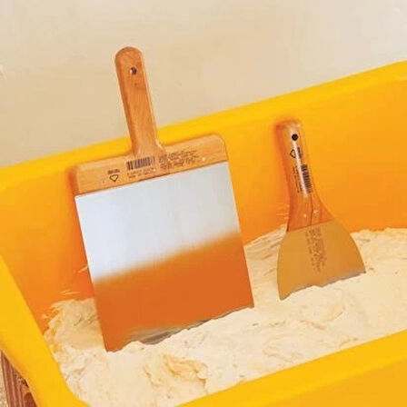 Dekor 001 Macun Ispatulası 6 cm Ahaşap Saplı