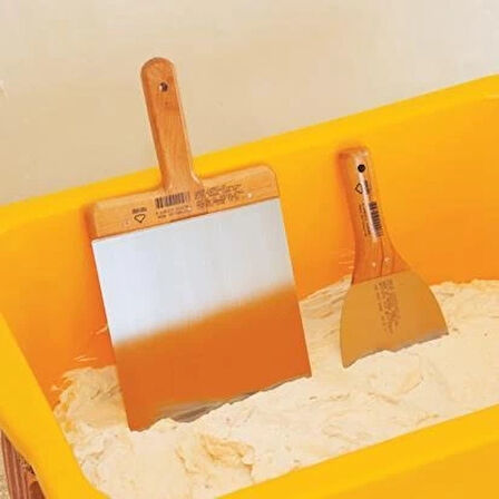 CEYLAN ADAM Dekor 008 Macun Ispatulası 14 cm Ahaşap Saplı