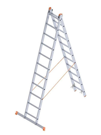 CEYLAN ADAM Saraylı 2X11 A Tipi Sürgülü Merdiven 6,02 Metre