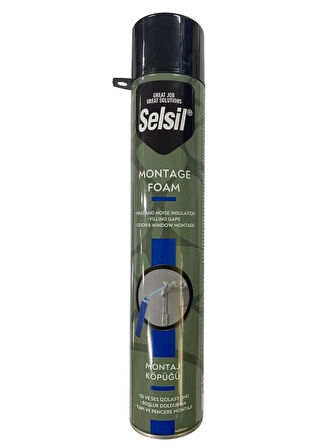 Selsil Selfoam Poliüratan Montaj Köpüğü 600 gr