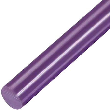 Mum Sıcak Silikon Mor 11,2 mm 30 Cm Kalın