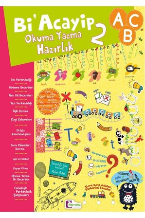 Okul Öncesi Okuma Yazma Kitapları 2'li