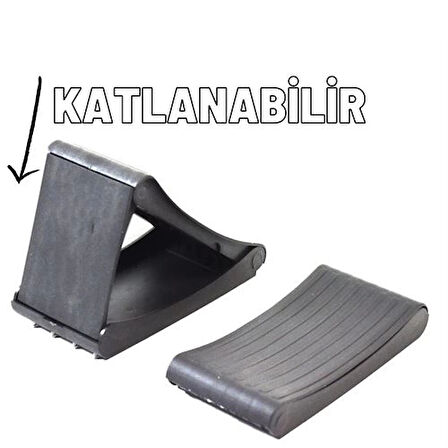 CEYLAN ADAM  Çivili Katlanabilir Kayma Önleyici Katlanır Takoz