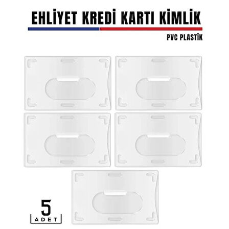 CEYLAN ADAM 5 li Paket Ehliyet ve Kimlk Kart Koruyucu