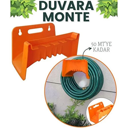 CEYLAN ADAM Duvara Monte Malzeme Askılı Hortum ve Kablo Askısı