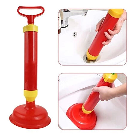 CEYLAN ADAM UnBlocker Pistonlu Klozet Lavabo Gider Açıcı Pompa