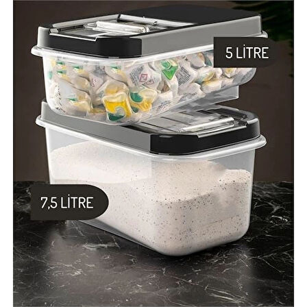 CEYLAN ADAM  Reagan Tablet ve Deterjan Saklama Kutusu 5 ve 7.5 lt