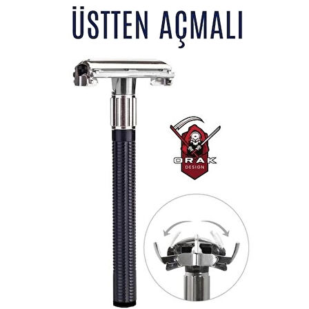 CEYLAN ADAM  Manuel Tıraş Makinesi 2 Taraflı Orak Design