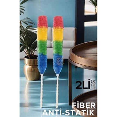 CEYLAN ADAM 2 li SET Fiber Toz Alma Püskülü California Design