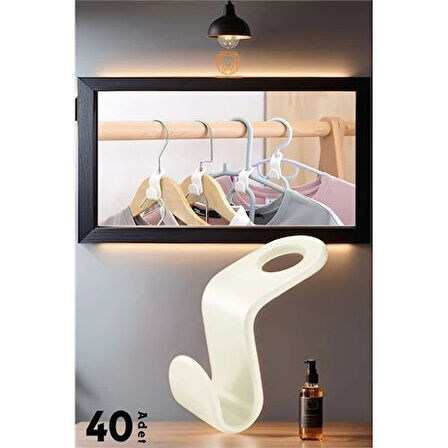 CEYLAN ADAM Askı Çoklayıcı Kanca 40 ADET