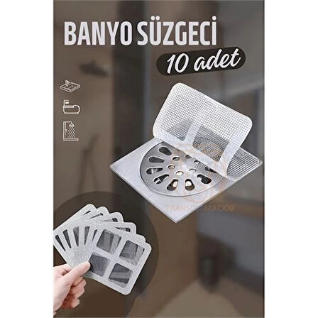 CEYLAN ADAM Banyo Gider Süzgeci 10 ADET