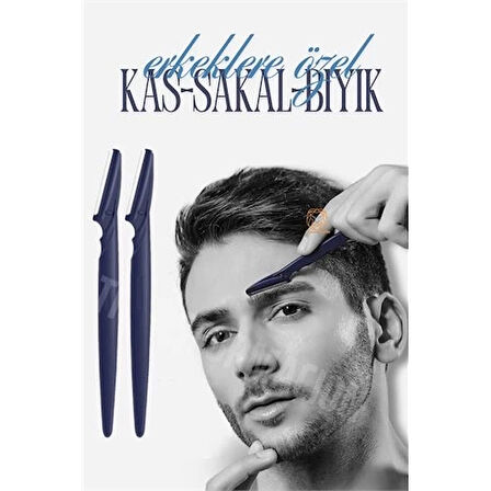 CEYLAN ADAM  Erkek Kaş Şekillendirme Tüy Alma Jileti 2 ADET