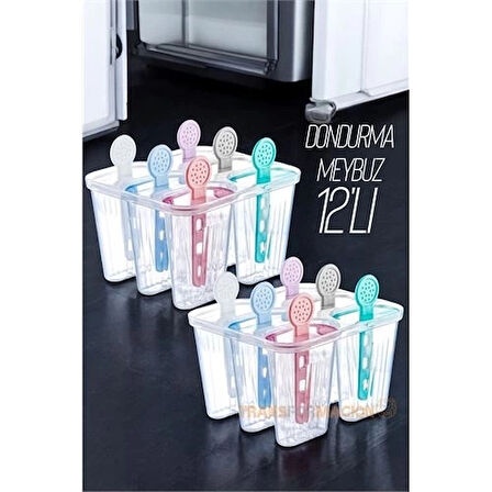 CEYLAN ADAM  12 li Dondurma Kalıbı Meybuz Kalıbı